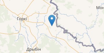 Mapa Bystraya, Goreckiy r-n MOGILEVSKAYA OBL.