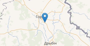 Mapa Nivischi, Goreckiy r-n MOGILEVSKAYA OBL.