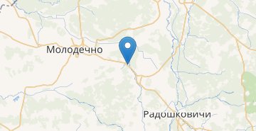 Mapa Lnozavod, Molodechnenskiy r-n MINSKAYA OBL.