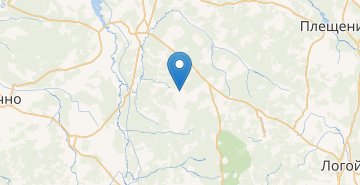 Map Hotenchicy, Vileyskiy r-n MINSKAYA OBL.