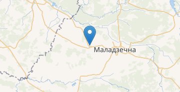 地图 Moroski, Molodechnenskiy r-n MINSKAYA OBL.