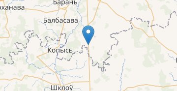 Mapa Svetochevka, Orshanskiy r-n VITEBSKAYA OBL.