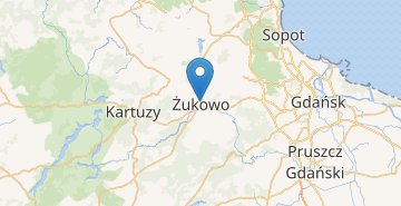 Mapa Zukowo