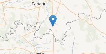 Карта Зубово, Яковлевичи, поворот, Оршанский р-н ВИТЕБСКАЯ ОБЛ.