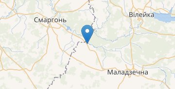 地图 Zaskovichi, Molodechnenskiy r-n MINSKAYA OBL.