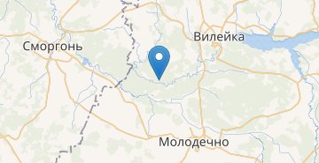 Mapa Perevozy, Vileyskiy r-n MINSKAYA OBL.