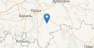 Map Puglyai, Orshanskiy r-n VITEBSKAYA OBL.