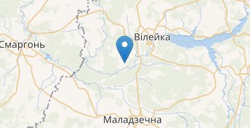 Map Medvedino, Vileyskiy r-n MINSKAYA OBL.