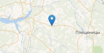 Map Dunay, Logoyskiy r-n MINSKAYA OBL.
