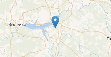 地图 Kovali, Ilyanskiy s/s Vileyskiy r-n MINSKAYA OBL.