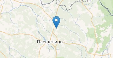 Mapa Metlichicy, Logoyskiy r-n MINSKAYA OBL.