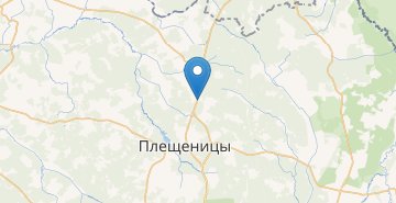 Карта Околово, Логойский р-н МИНСКАЯ ОБЛ.