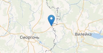 Map Racevichi, Smorgonskiy r-n GRODNENSKAYA OBL.