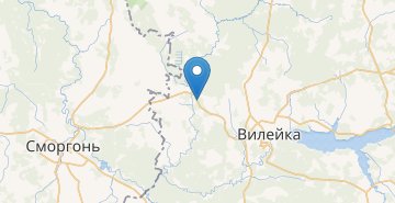 Mapa Zabrode, Narochanskiy s/s Vileyskiy r-n MINSKAYA OBL.