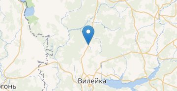 Mapa Novye Zimdory, Vileyskiy r-n MINSKAYA OBL.