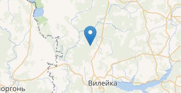 Map Ostrovy, Vileyskiy r-n MINSKAYA OBL.