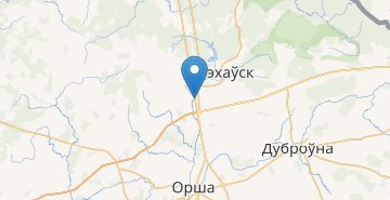 Mapa Vysokoe, Orshanskiy r-n VITEBSKAYA OBL.