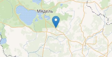 Карта Ольсевичи, Мядельский р-н МИНСКАЯ ОБЛ.