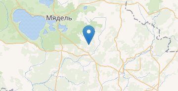 Карта Новики, Мядельский р-н МИНСКАЯ ОБЛ.