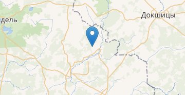 Карта Будслав, ж/д станция, Мядельский р-н МИНСКАЯ ОБЛ.