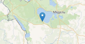 Мапа Санаторий «Нарочанка», Мядельский р-н МИНСКАЯ ОБЛ.