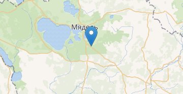 Mapa Lipovo, Myadelskiy r-n MINSKAYA OBL.