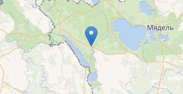 Map SGemetovo, Myadelskiy r-n MINSKAYA OBL.