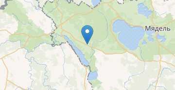 地图 Mitinenty, Myadelskiy r-n MINSKAYA OBL.