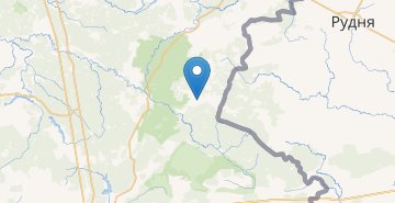 Map Vyhodcy, Lioznenskiy r-n VITEBSKAYA OBL.