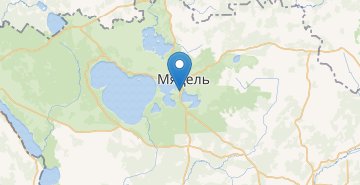Mapa Kochergi, Myadelskiy r-n MINSKAYA OBL.