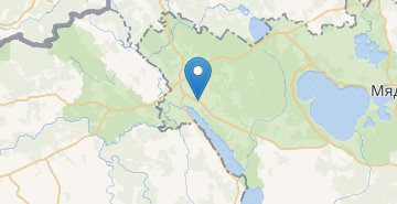 Map Bolkovo, Myadelskiy r-n MINSKAYA OBL.