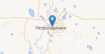 Мапа Петропавловськ