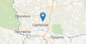 Mapa Serpukhov