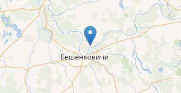 Map Bondarevo, SGumilinskiy r-n VITEBSKAYA OBL.