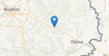 Мапа Великое Село-2, Лиозненский р-н ВИТЕБСКАЯ ОБЛ.