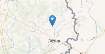 Mapa Mihalinovo, Lioznenskiy r-n VITEBSKAYA OBL.