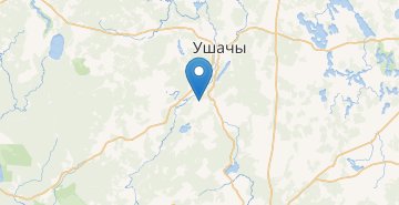 Map Ilyushino, Ushachskiy r-n VITEBSKAYA OBL.
