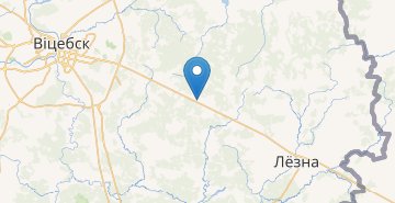 Mapa Novorote, Lioznenskiy r-n VITEBSKAYA OBL.
