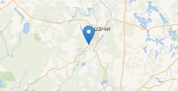 Map Praniki, Ushachskiy r-n VITEBSKAYA OBL.
