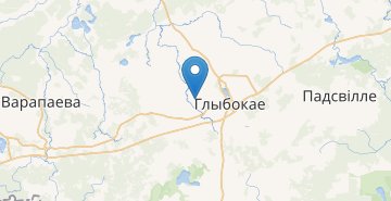 Mapa SGarabai, Glubokskiy r-n VITEBSKAYA OBL.