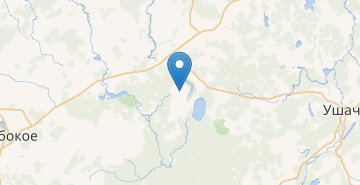 Map Psuya, Glubokskiy r-n VITEBSKAYA OBL.