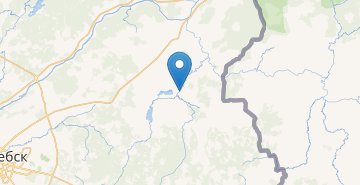 Mapa YAnovichi, Vitebskiy r-n VITEBSKAYA OBL.
