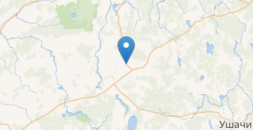 Map Sanniki, Glubokskiy r-n VITEBSKAYA OBL.