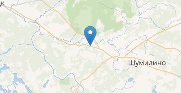 地图 Obol, SGumilinskiy r-n VITEBSKAYA OBL.