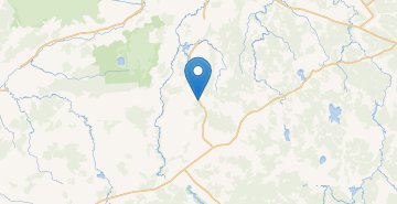 地图 Kancerovo, Miorskiy r-n VITEBSKAYA OBL.