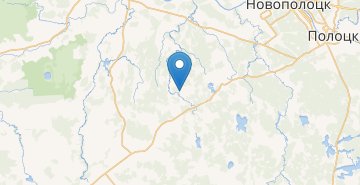 Mapa Nacha, Polockiy r-n VITEBSKAYA OBL.