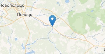 地图 Goryany, Polockiy r-n VITEBSKAYA OBL.