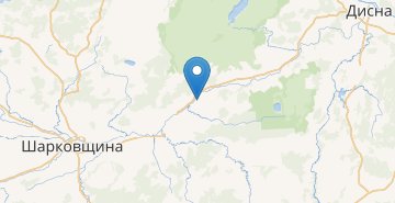 地图 Stolica, SGarkovschinskiy r-n VITEBSKAYA OBL.