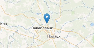 Mapa Gamzelevo, Polockiy r-n VITEBSKAYA OBL.