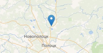地图 Bulavki, Polockiy r-n VITEBSKAYA OBL.